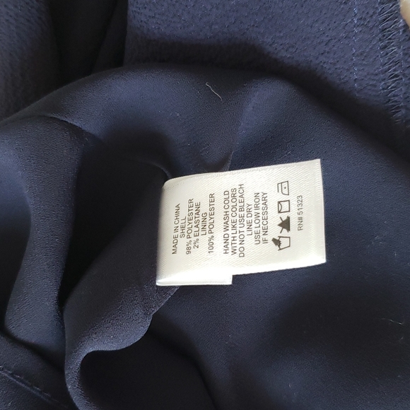 Navy Blue CeCe sz 14 dress - Picture 8 of 8